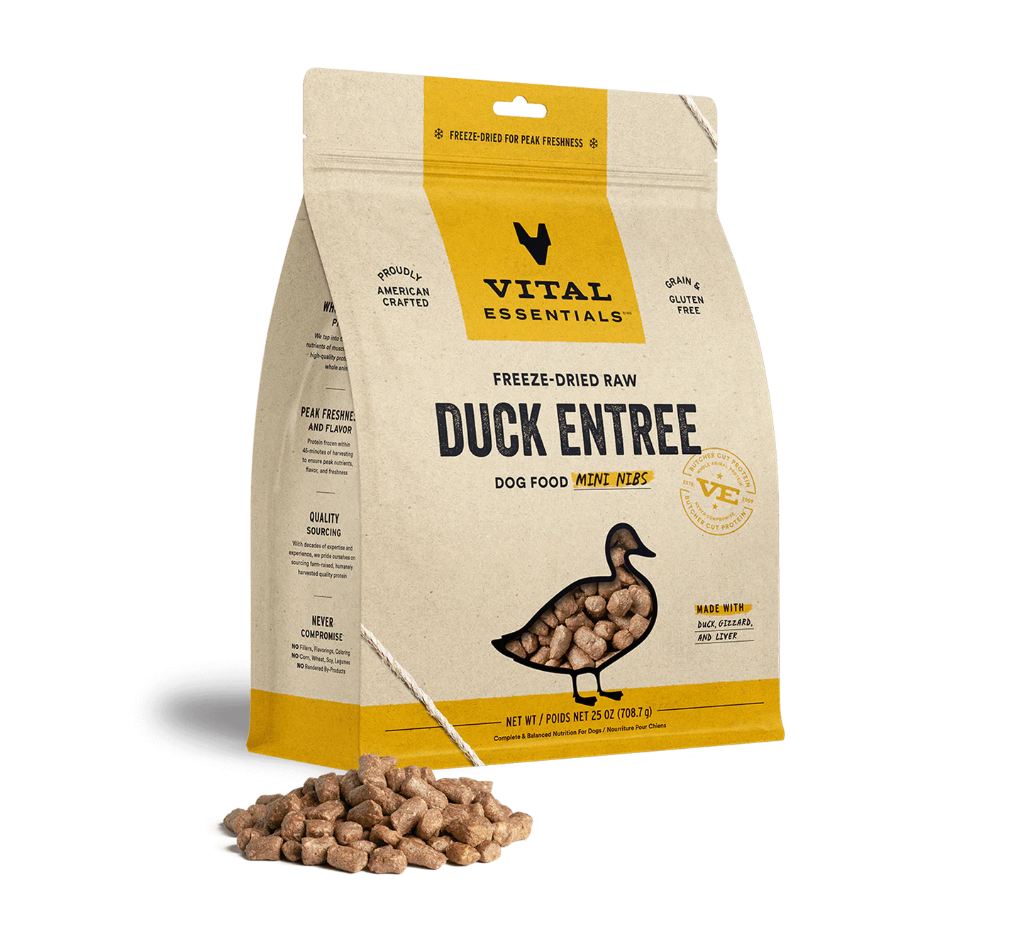 Vital Essentials Dog Freeze Dried Mini Nibs