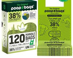 The Original Poop Bags Handle Tie Waste Bags (120 Count)